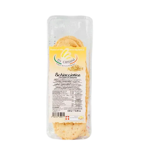 Скьяччатине "TD Grissini" с кунжутом 150 гр Италия