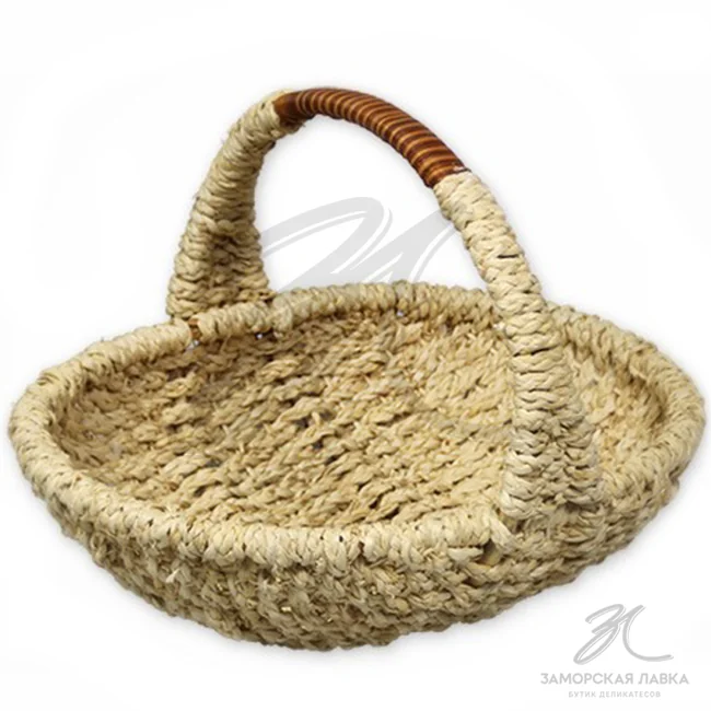 Корзина подарочная L круглая Россия