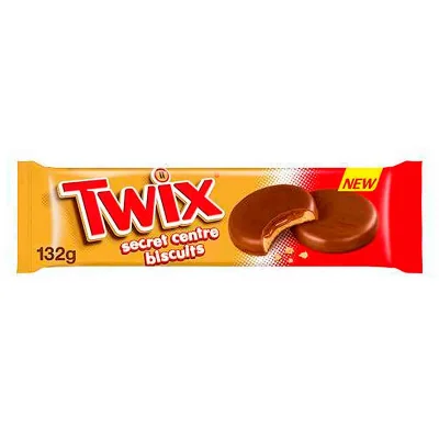 Печенье"Twix" Secret Centre Biscuits 132г