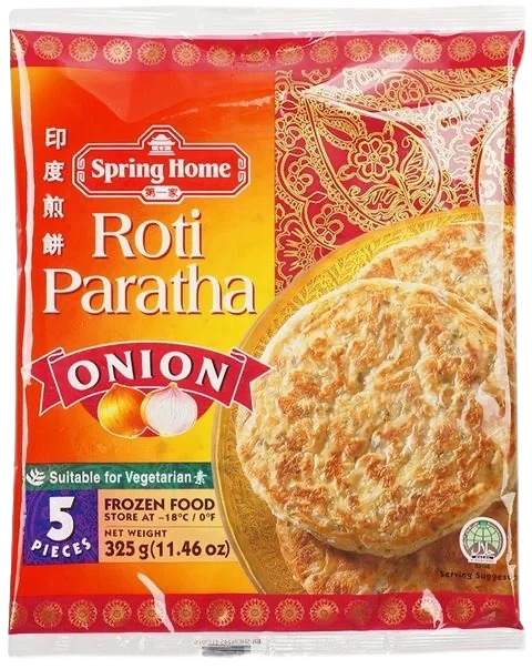 Лепешка "Roti Paratha" с луком 325гр Сингапур
