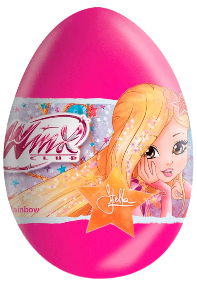 Яйцо шоколадное "Zaini" Винкс 20гр Италия