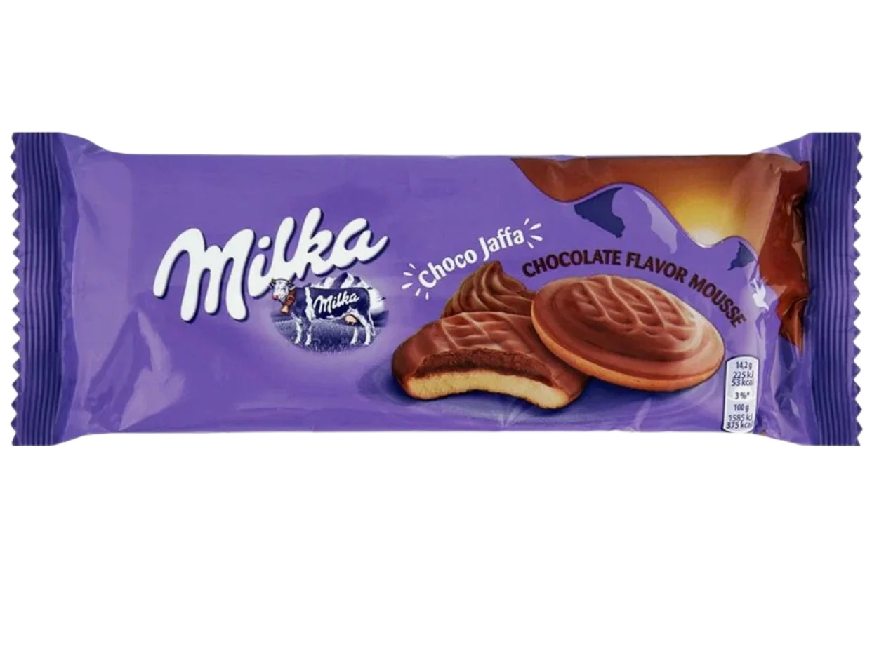 Печенье "Milka" Jaffa Chocolate 128гр
