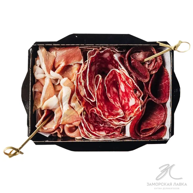 Мясной сет №1 250 гр (прошутто, брезаола, милано)