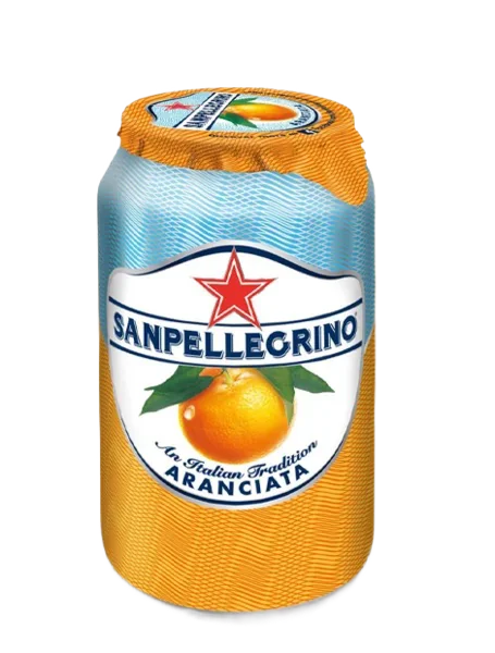 Напиток газ. "Sanpellegrino" апельсин 330мл Италия