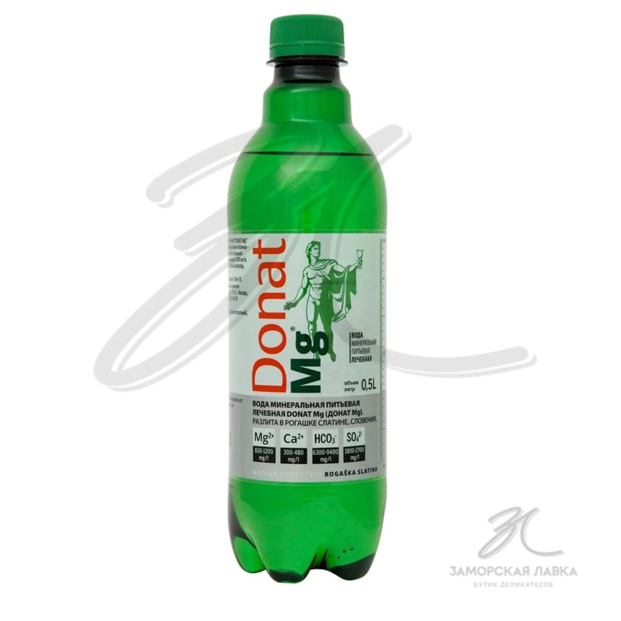 Минеральная вода "Donat Mg" лечебная 0,5л Словения