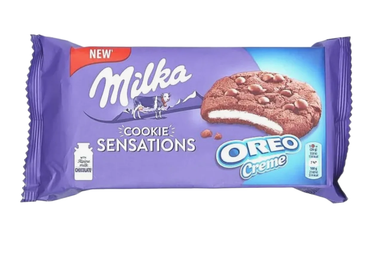 Печенье "Milka" Sensations Oreo 156г 
