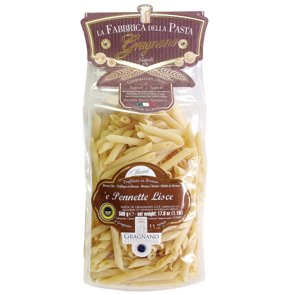 Мак.изделия"La fabrica della pasta"Пенне из цельнозер.муки 500гр Италия