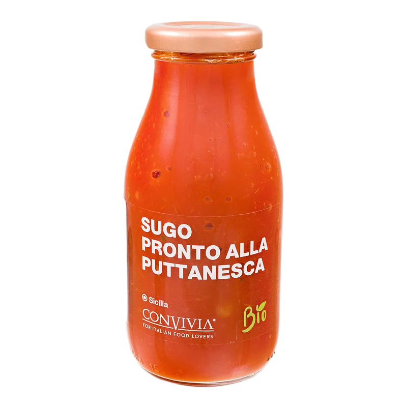 Соус "Convivia" томатный Путтанеска BIO 250гр Италия 