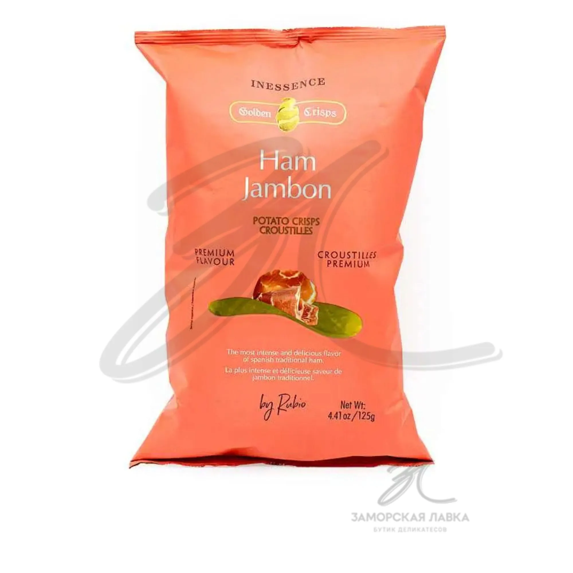 Чипсы "Rubio Snacks" со вкусом Иберийского хамона 125гр Испания