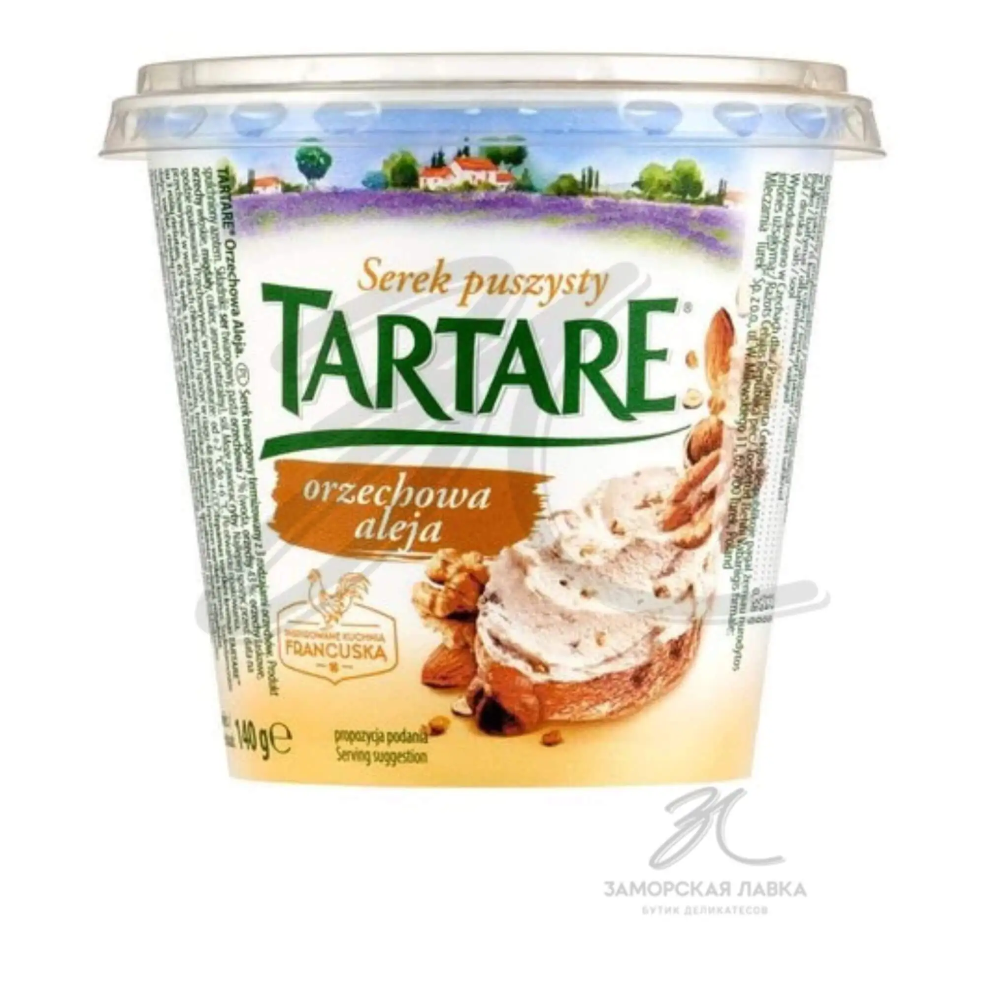 Сыр творожный Tartare с орехом 60% 140гр