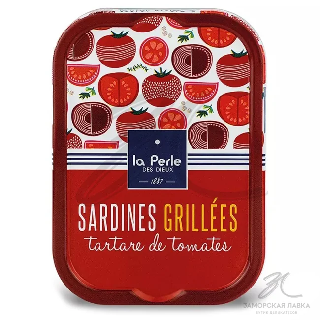 Сардины "La Perle" гриль с томатным тартаром 115 гр