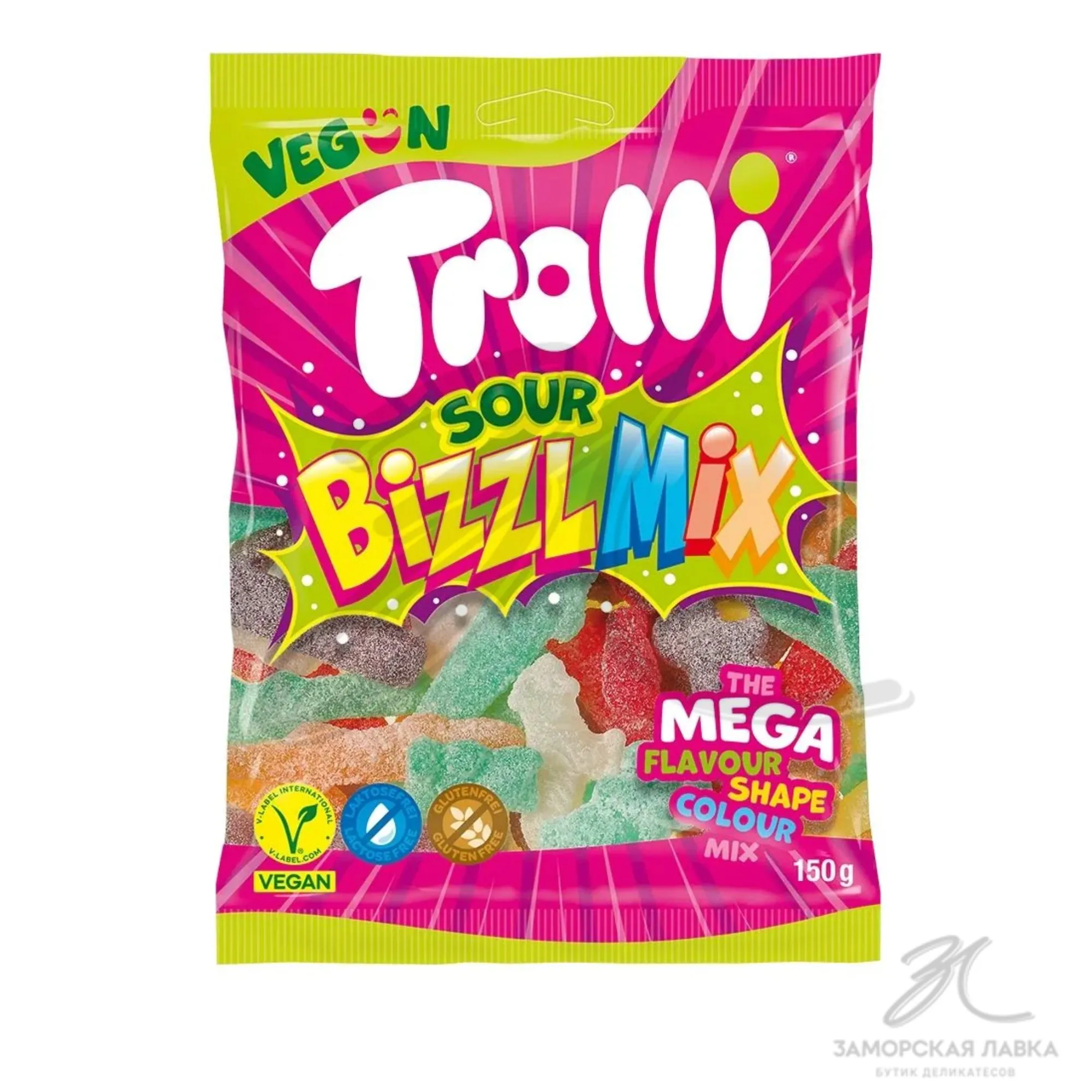 Мармелад "Trolli" Bizzl Mix 100гр