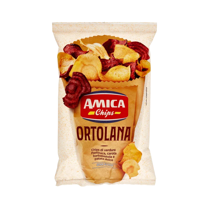 Чипсы "Amica" из овощей 100гр Италия