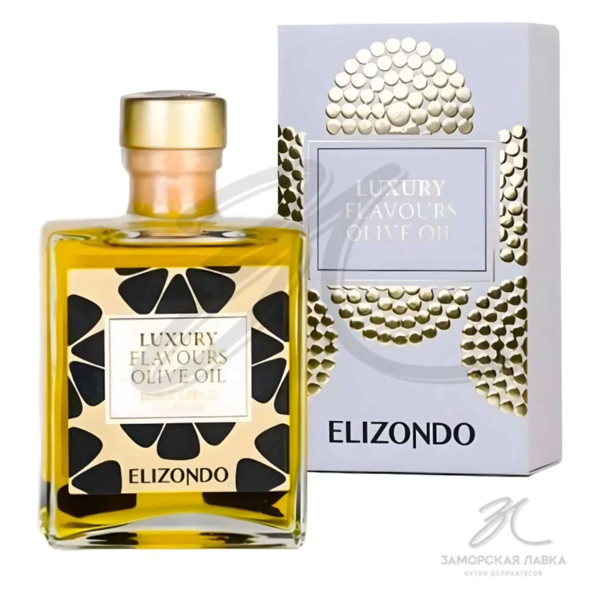 Масло оливковое "Elizondo" с чёрным чесноком 200 мл ст/б Испания