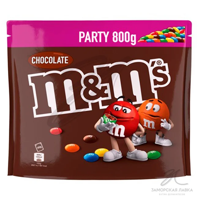 Драже "M&M" Party Chocolate 800гр