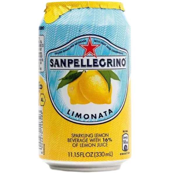 Напиток газ. "Sanpellegrino" лимон 330мл Италия