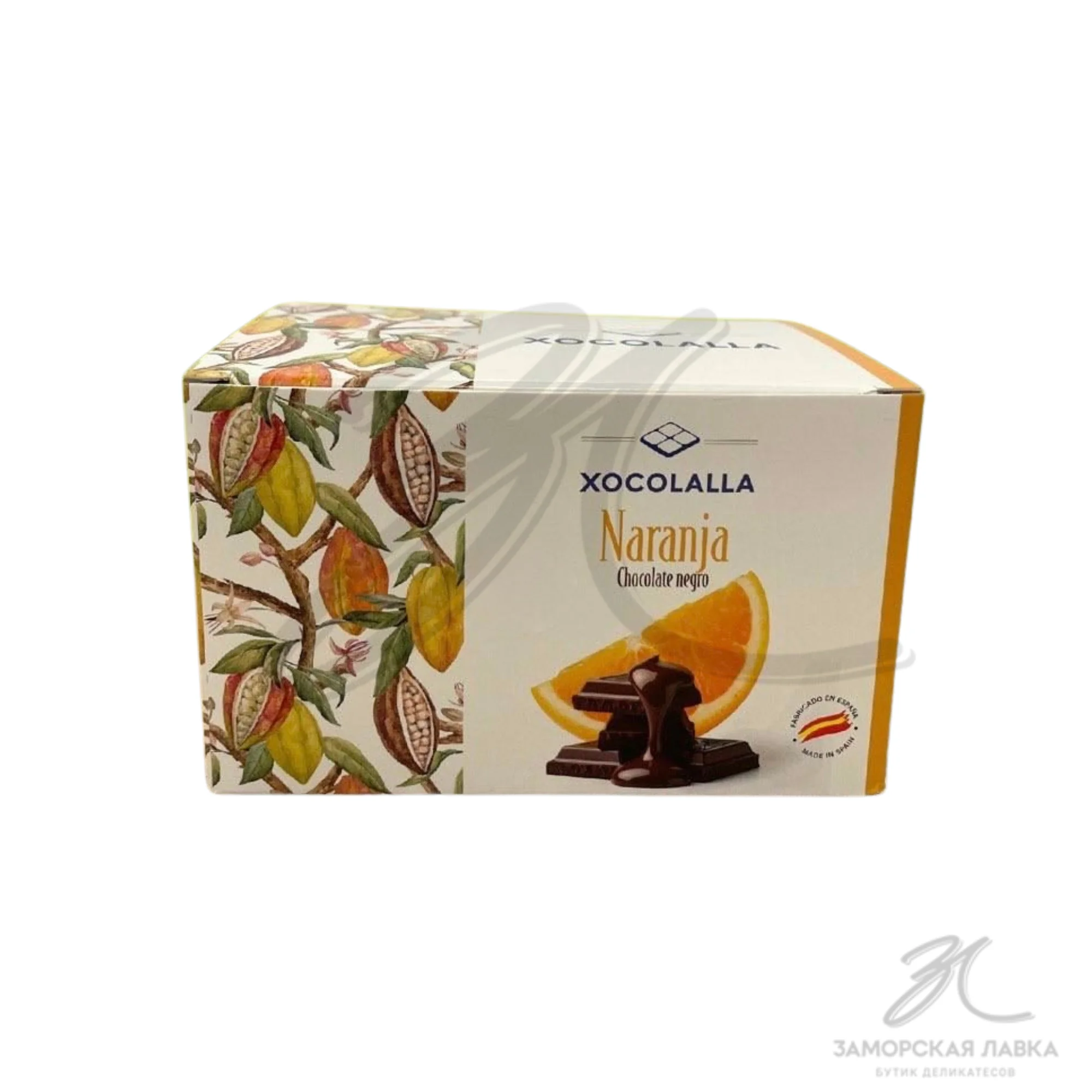 Цукаты "Xocolalla" апельсиновые в темном шоколаде 150 гр Испания