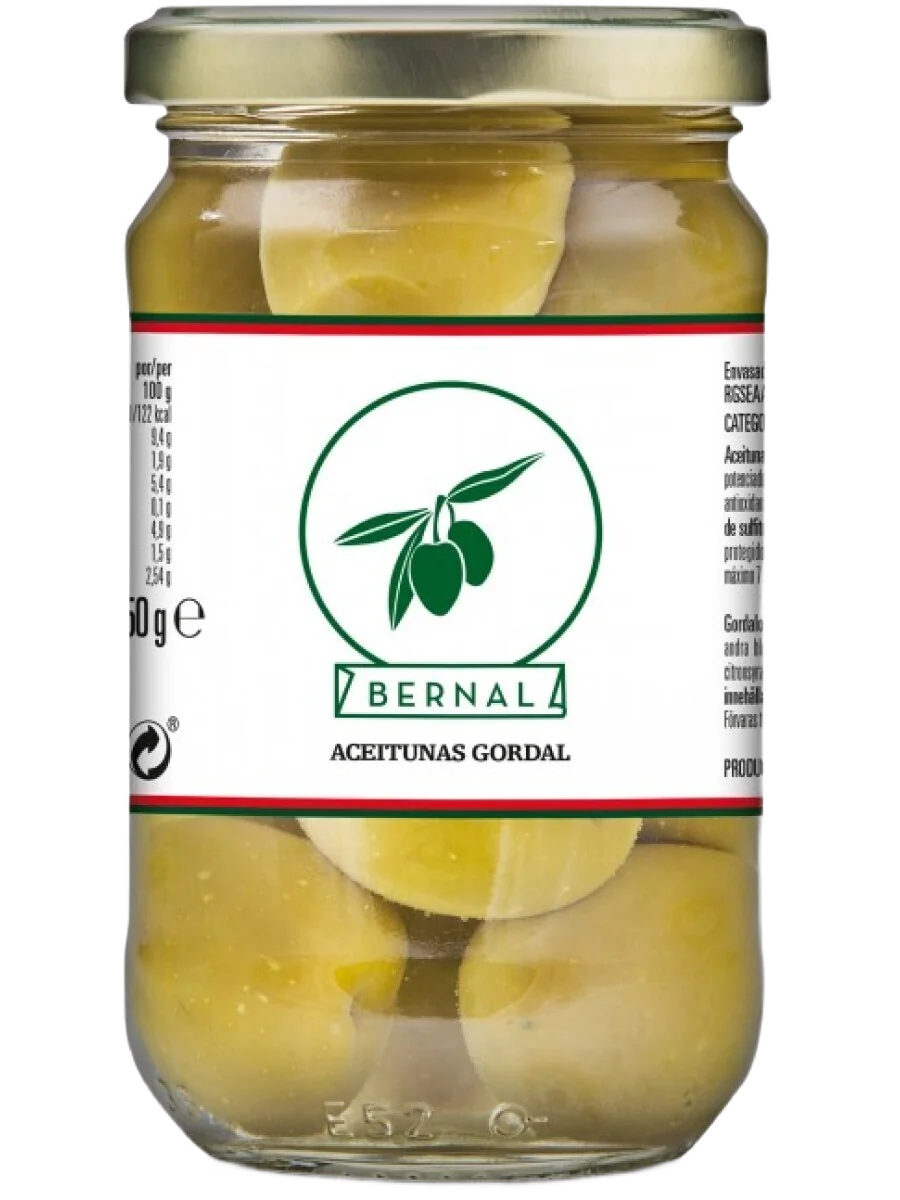 Оливки "Bernal" Гордаль с/к  Испания