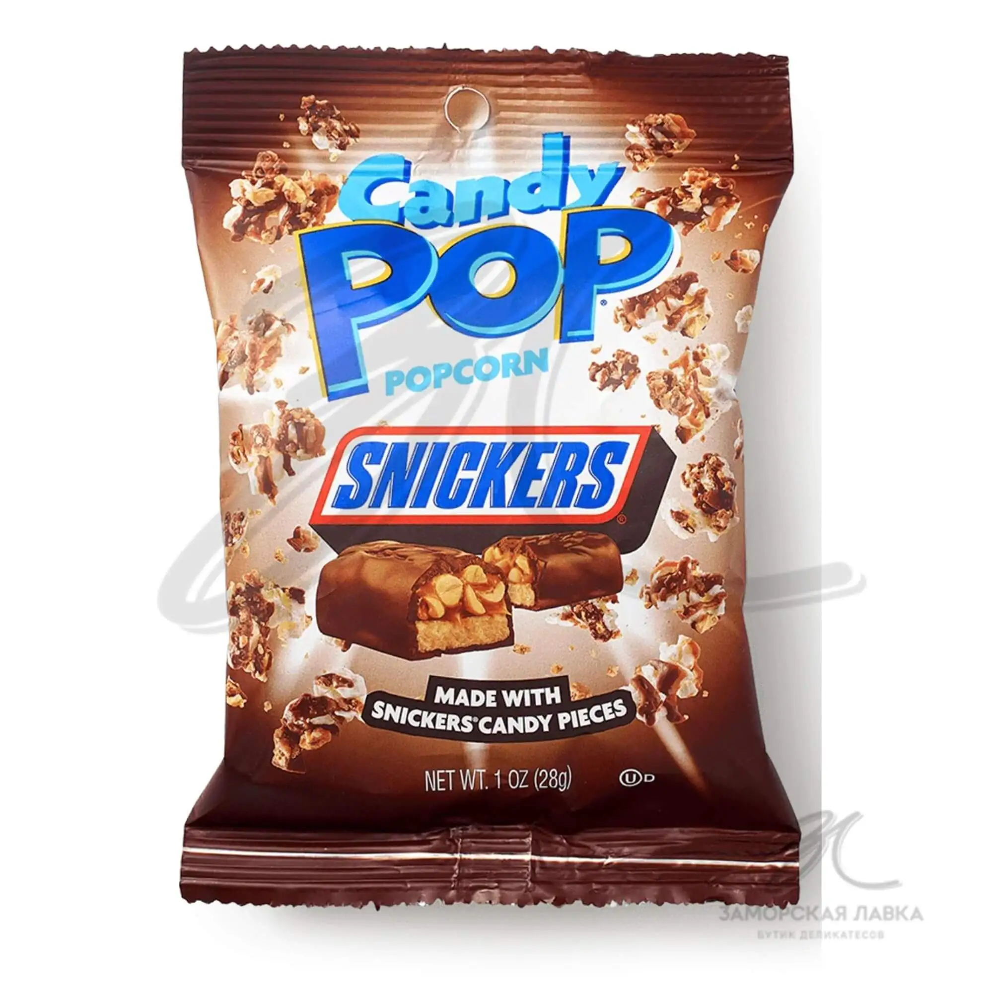Попкорн "Candy Pop" со вкусом Snickers 28 гр