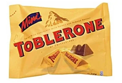 Шоколад "Toblerone" мини 200гр Швейцария