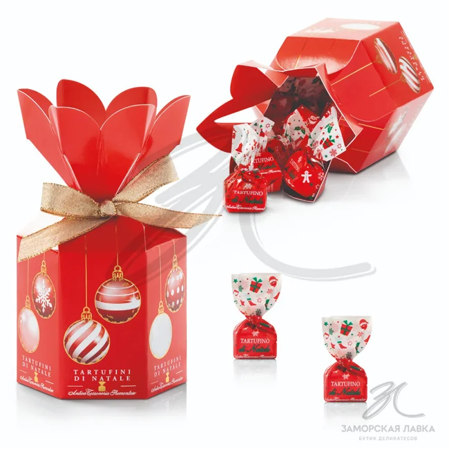Конфеты "Antica Torroneria" Новогодний цветок 180гр