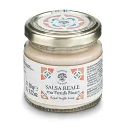 Соус-крем "Sassone Tartufi" Королевский из белого трюфеля 3% 80гр Италия