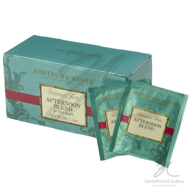 Чай "Fortnum&Mason" Afternoon Blend в пакетиках 25 шт