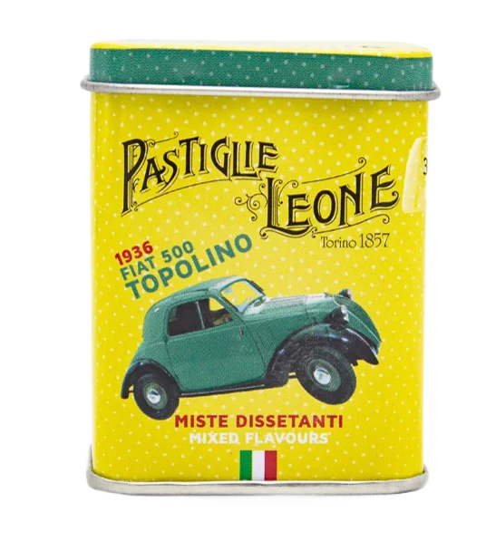 Конфеты "Leone" Ретро автомобили ж/б 30г Италия
