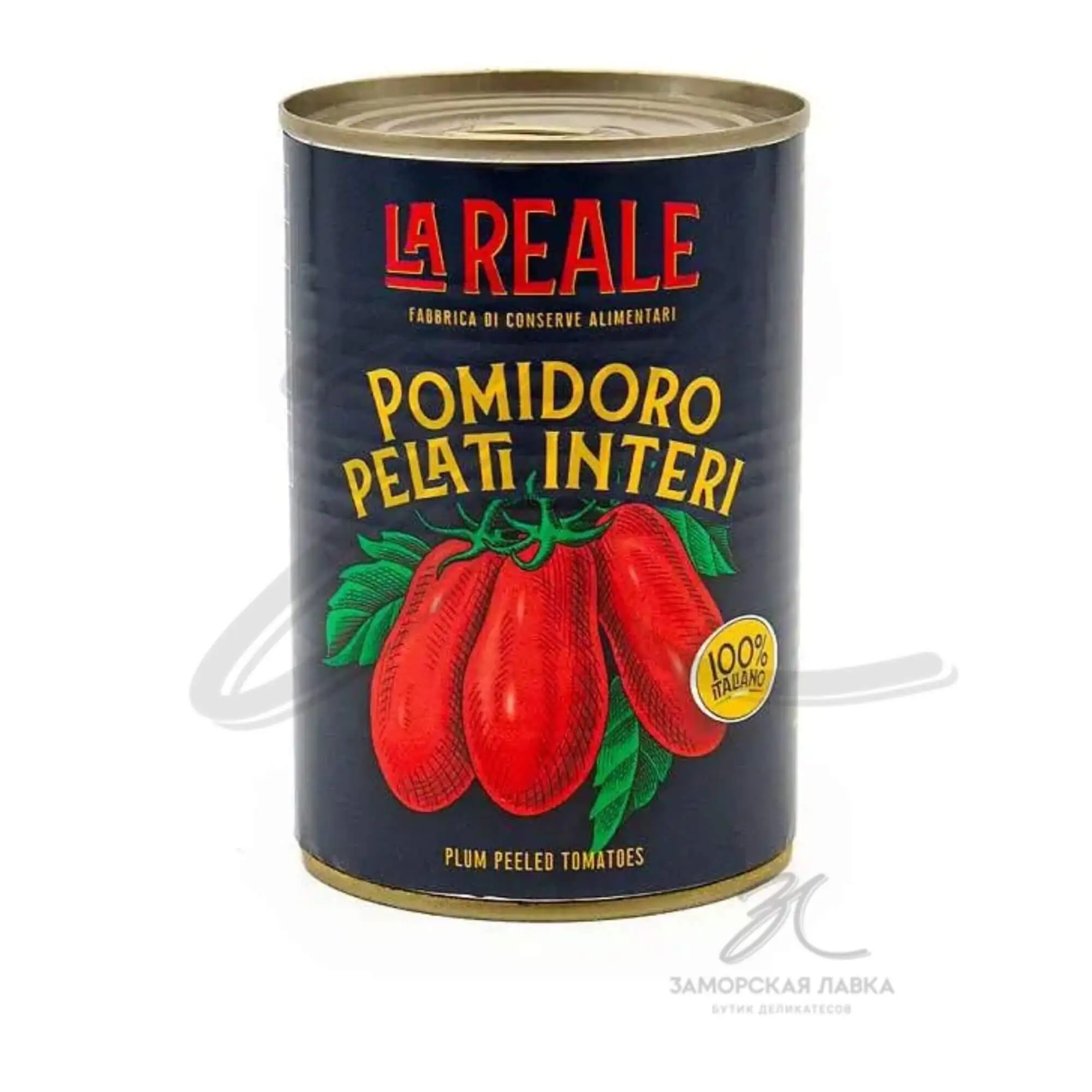 Томаты "La Reale" очищенные ж/б 400 гр Италия