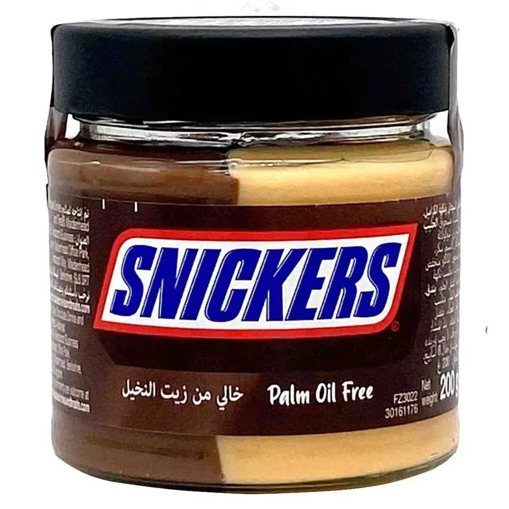 Паста шоколадная "Snickers" 200гр Великобритания