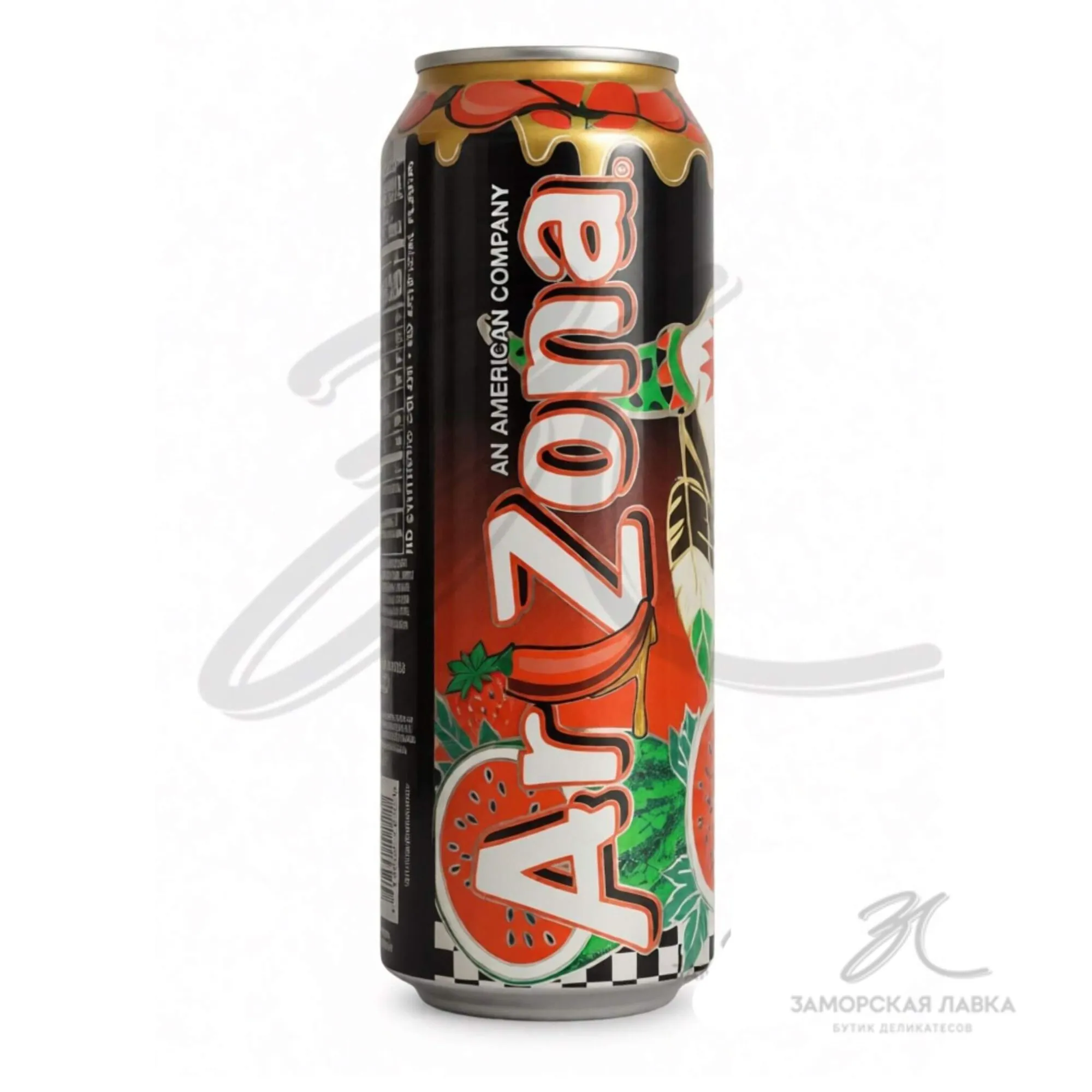 Напиток "Arizona" арбуз и мед безалкогольный б/г ж/б 650 мл