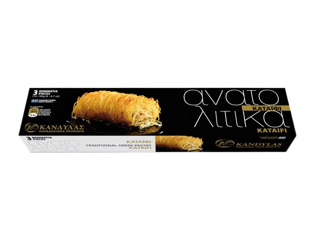 Катаифи "Kandylas" тонких нитей теста 180гр Греция