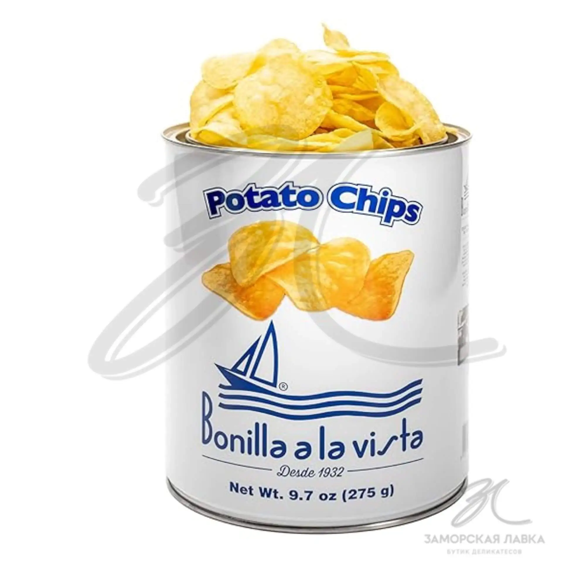 Чипсы "Bonilla a la Vista" ж/б 275гр