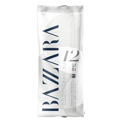 Кофе "Bazzara" Dodicigrancru в зернах 250гр Италия