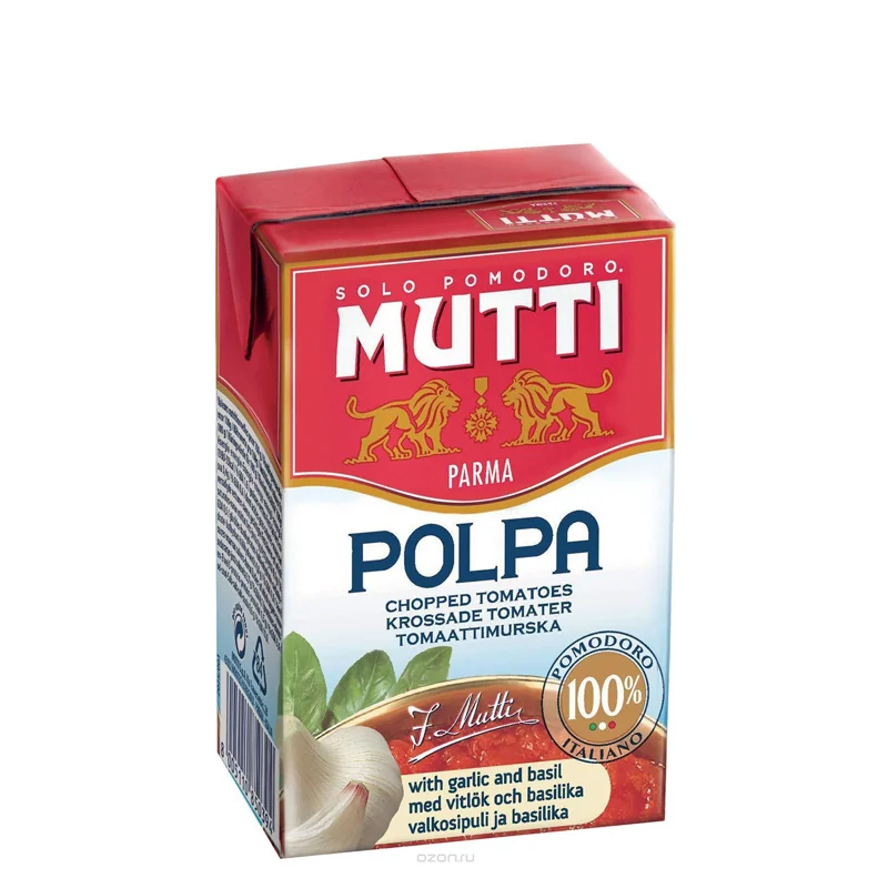 Томаты  "Mutti" кубиками 500 гр пэт Италия
