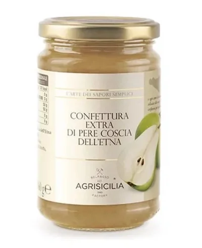 Джем "Agrisicilia" из груши Экстра 360гр Италия