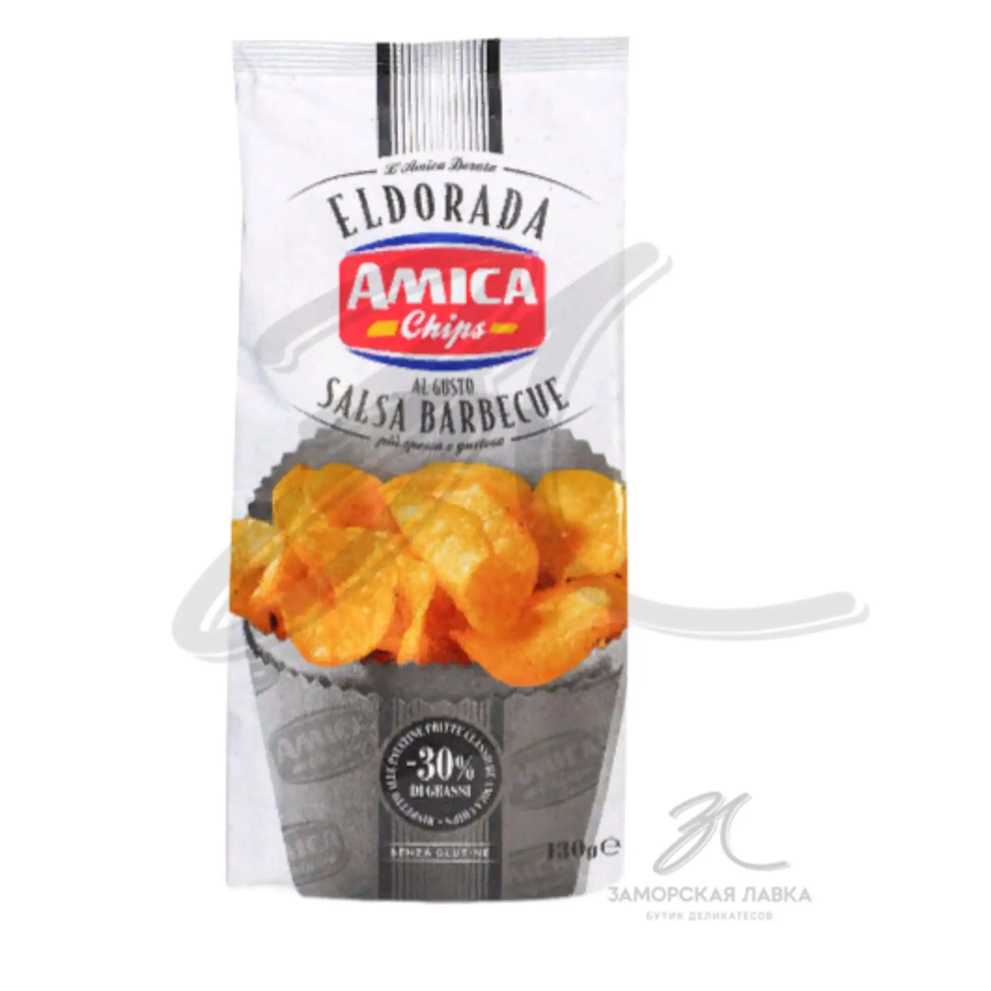 Чипсы "Amica" со вкусом барбекю 130 гр Италия