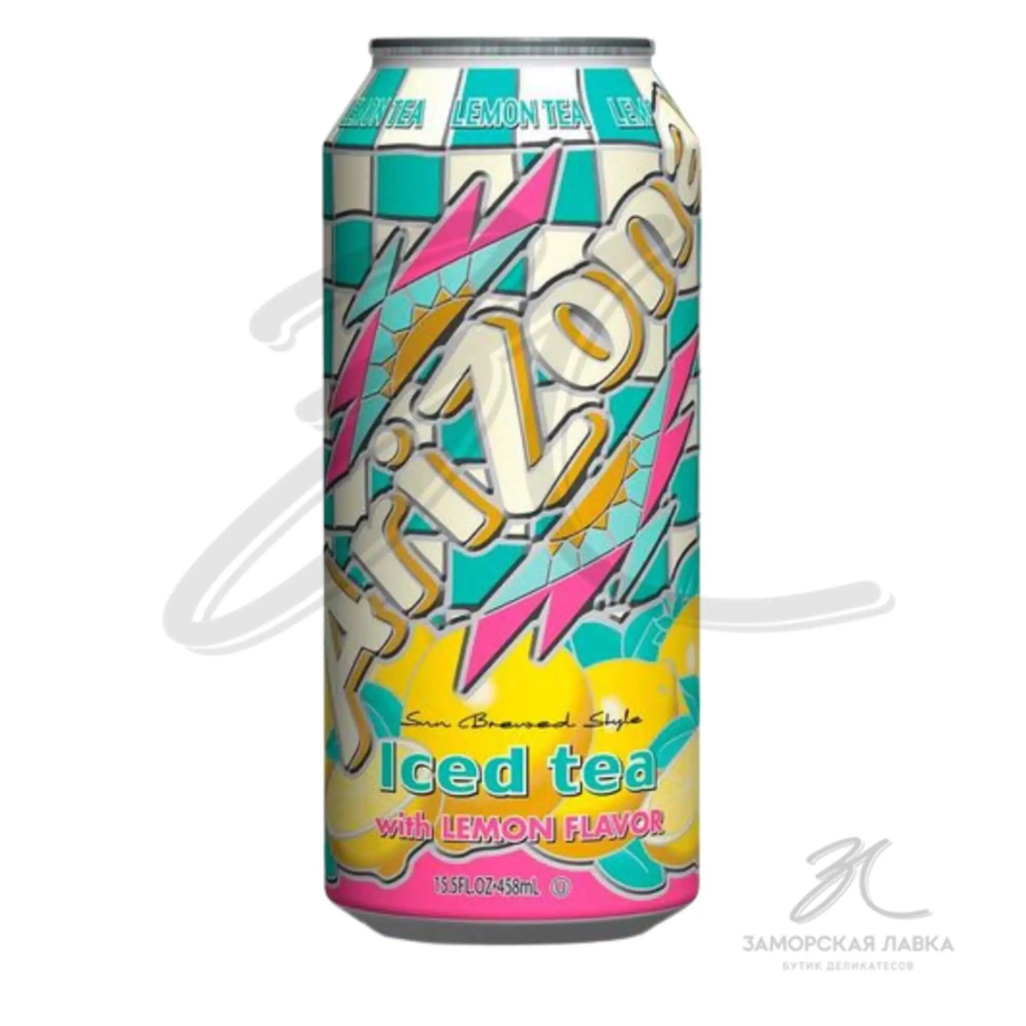 Холодный чай "Arizona" лимон безалкогольный ж/б 680 мл 
