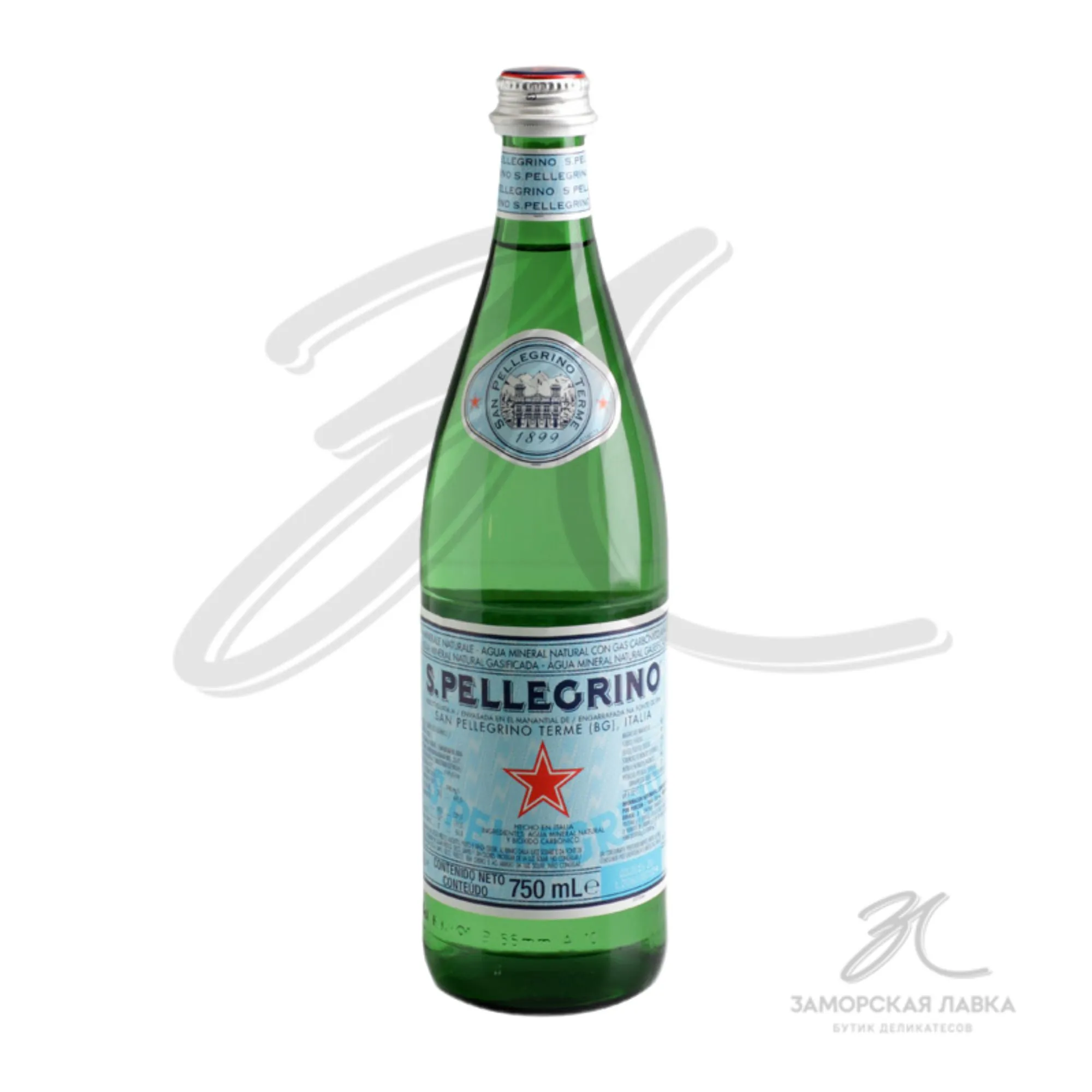 Минеральная вода "S.Pellegrino" ст/б 0,75 л Италия