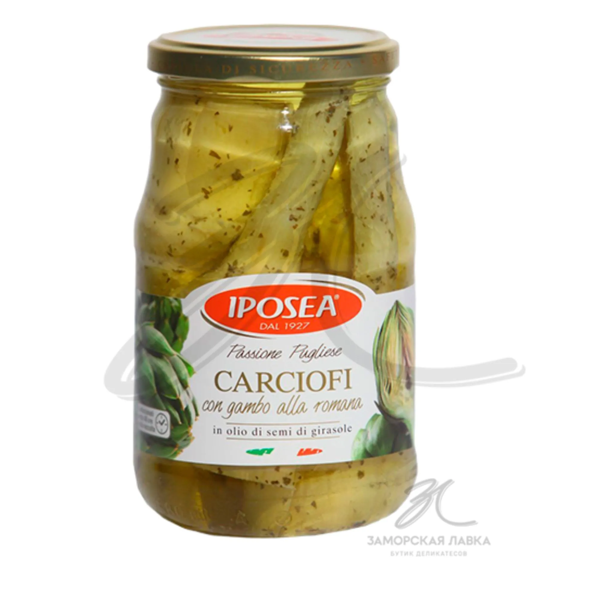 Артишоки "Iposea" по-римски ст/б 510 гр Италия