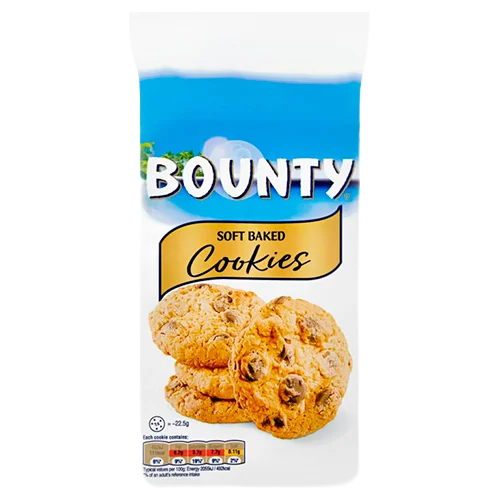 Печенье Bounty Cookies 180г 