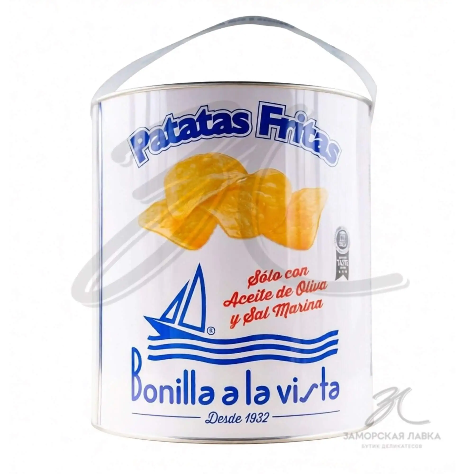 Чипсы "Bonilla a la Vista" ж/б 500гр