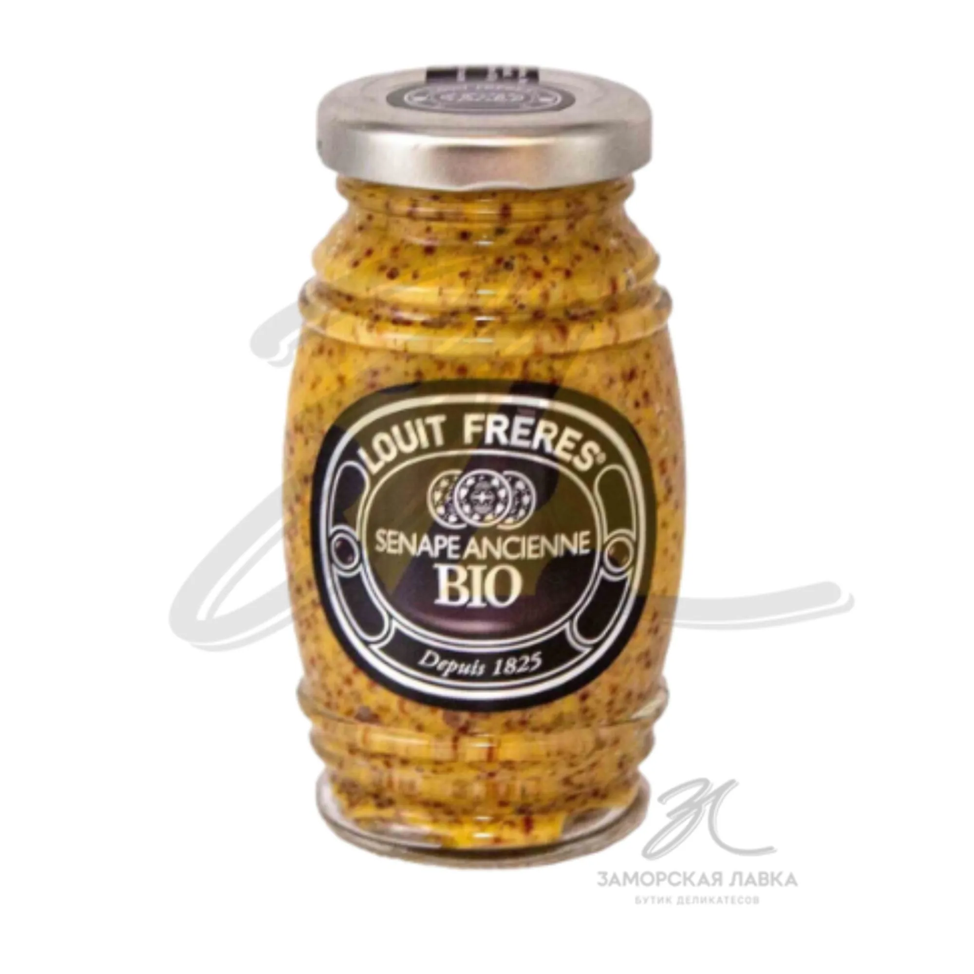 Горчица "Louit freres" античная зернистая BIO ст/б 130 гр Италия
