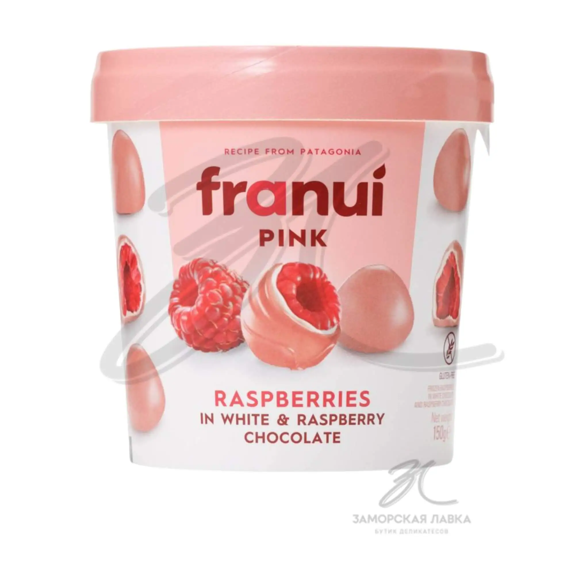 Малина "Franui" в малиновом шоколаде 150гр Испания
