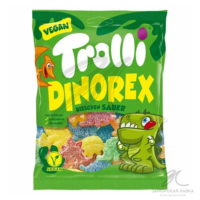 Мармелад "Trolli" Дино рекс 150гр 