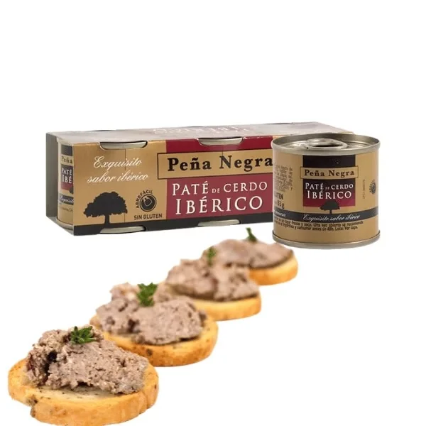 Паштет "Pena Negra" Иберико 3х83гр 