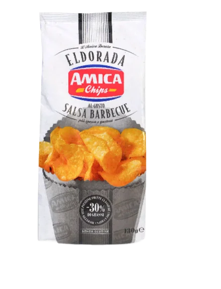 Чипсы "Amica" со вкусом барбекю 130гр Италия
