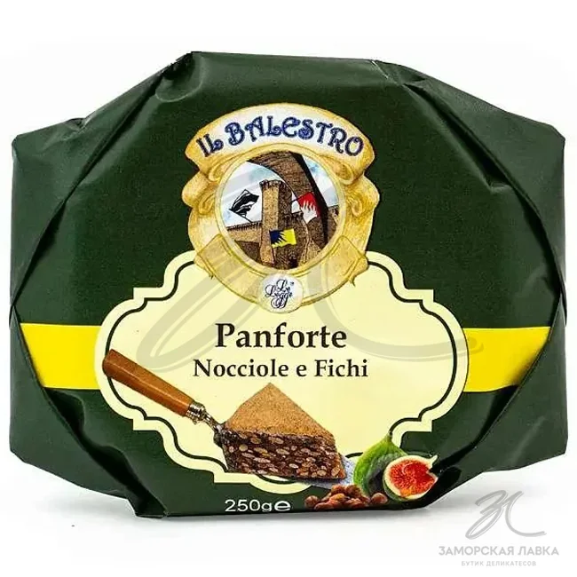Панфорте "IL Balestro" с фундуком и инжиром 250гр Италия