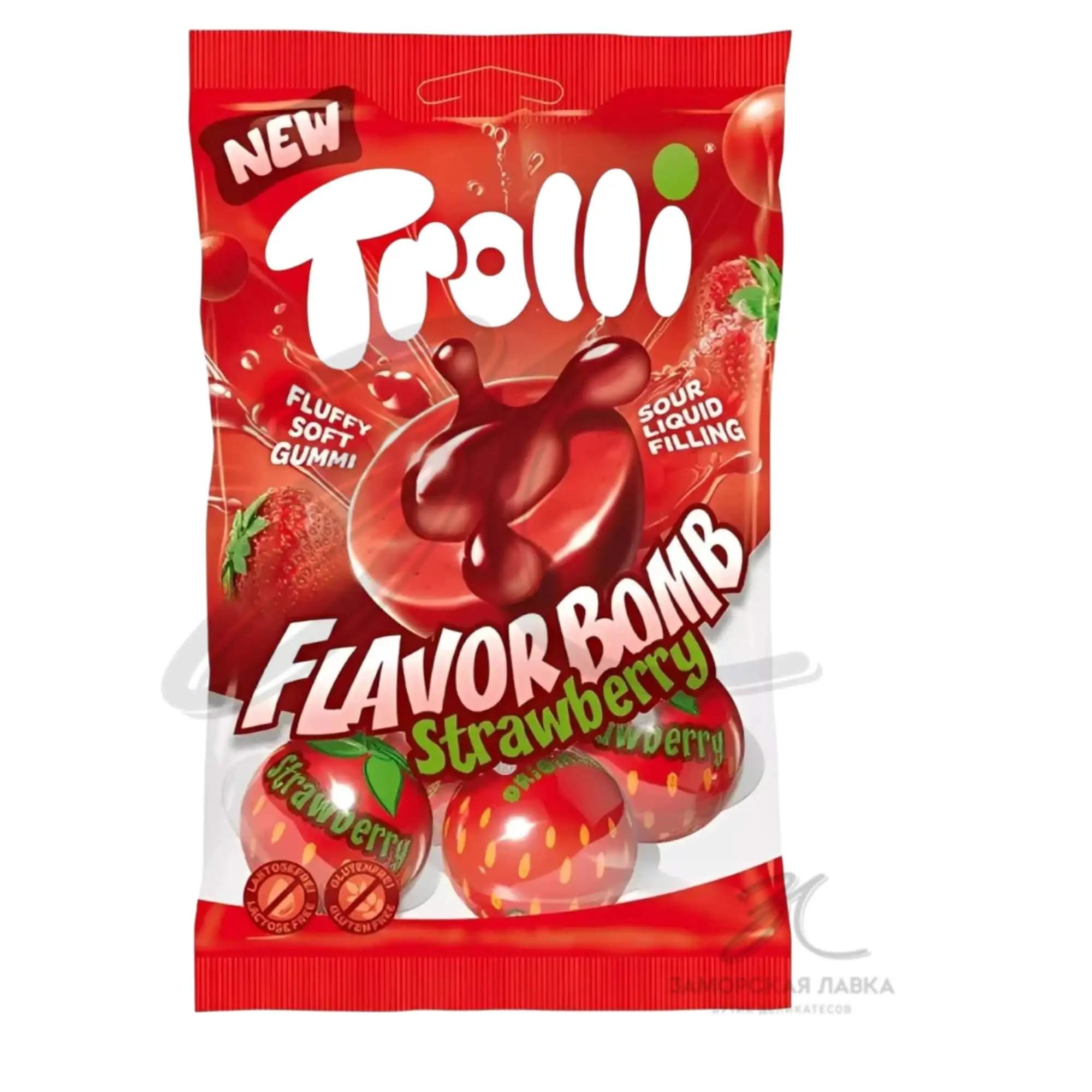 Мармелад "Trolli" Клубника 75гр 