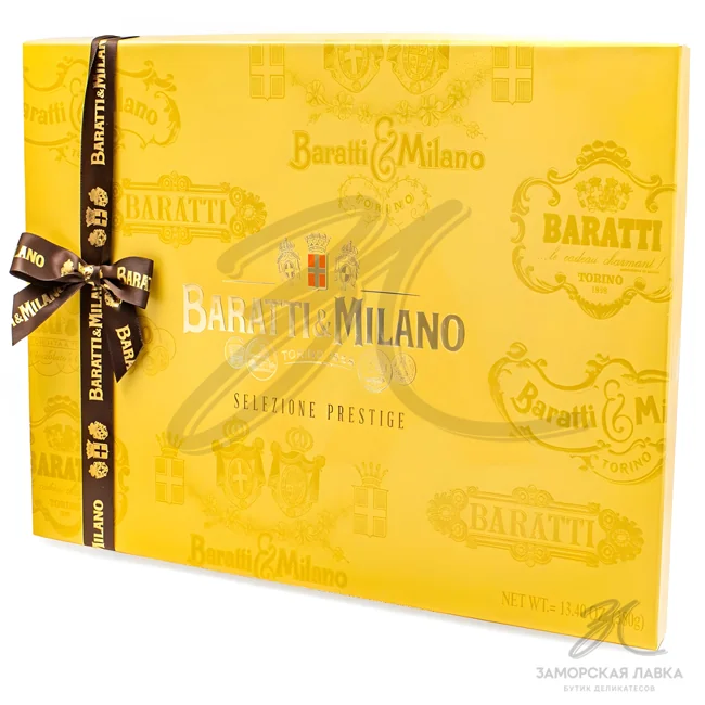 Конфеты "Baratti&Milano" Пралине шоколадные ассорти 380гр Италия